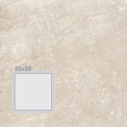 GeoCeramica® Stone Look 80x80x4 cm Grande Piazza Bologna