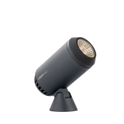 LightPro - Castor 9 - spots LED - Antraciet - Warm wit (3.000K) 120x60x130 mm (lxbxd)