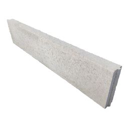 Opsluitband - Grijs beton - 6x20x100 cm