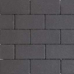Design Brick 21x10.5x6 cm Black mini facet komo