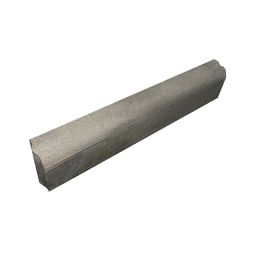 Gazonband 10x20x100 cm Grijs beton