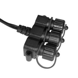 LightPro - Kabelverdeler 12 Volt - Zwart 125x70x40 mm (lxbxh)