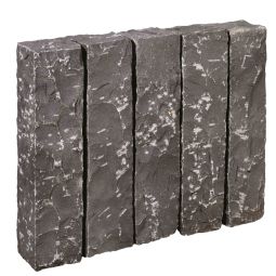 Vietnamese basalt pallisade 75x12x12 cm bekapt