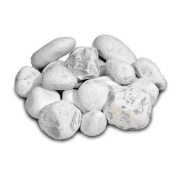 Carrara keien - Wit 8-20 cm - Mini Gaas 0.50 m³