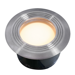 LightPro - Onyx 60 R1 - grondspot LED - RVS - Warm wit (2.700K) 47x75 mm (hxØ)
