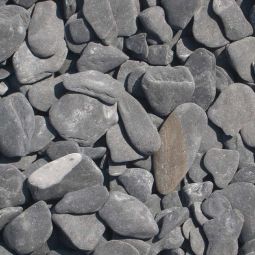 Flat Pebbles - Zwart 15-30 mm - Bigbag 1 m³