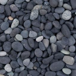 Beach Pebbles - Zwart 5-8 mm - Bigbag 1 m³ 