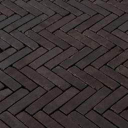 Carbona Antica Waalformaat getrommeld - Zwart onbezand 5x20.4x6 cm